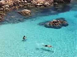 Isla Caprera en Cerdena  Italia Lugares Fantasticos del Mu